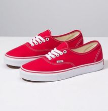 Unisex Vans Rubber Shoes - red