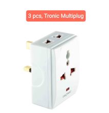 Tronic multiplug, 13 Amps. 3 pcs