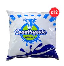 Countryside Dairy Long Life Milk - 12 Packets