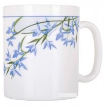 Luminarc Essence Aliya Tea Coffee Mug Cup, 320ml - Set of 6 White 6 Pieces
