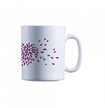 Luminarc Essence Malva Tea Coffee Mug Cup, 32cl - Set of 6 White 6 Pieces