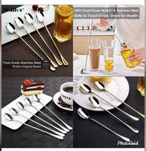 12 PCS Classy High Quality Long Teaspoon For Coffee,Tea, Beverages