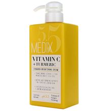 Medix5 5 5.5 VITAMIN C + TURMERIC Firming & Brightening Face & Body Cream Lotion.