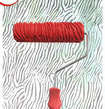 Red Textured Rollers - 7 inches (2401)