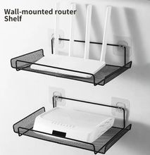 Multi-purpose mettalic wifi Router /remote organizer Shelf