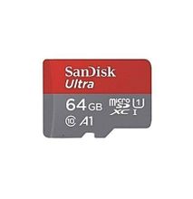 Sandisk 64GB microSD memory card with SD adapter