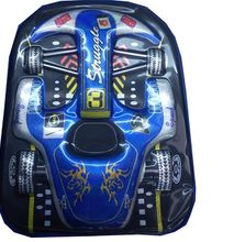 Back to School Kid's Bag/Backpack - Vehicle theme. blue one size