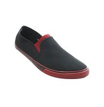 Generic Milan Black & Red Sneakers
