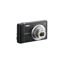 Sony DSC-W800 Cyber Shot Compact Digital Camera - 20.1 MP - 5X Optical Zoom - Black