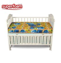 Superfoam Multi-Colored Baby Cot Mattress (Foam Medium Density, Firm) 48