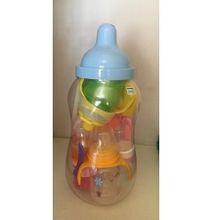 Mom Easy Baby Bank/ Feeding Bottle Set-10 Pieces