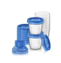 Philips AVENT Breast Milk Storage Cups, 180 ml (Pack of 10)