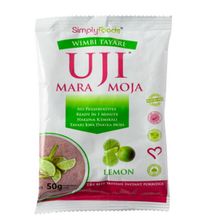 UjI Mara Moja (Pre-cooked Instant Porridge flour)- Lemon 50g - 12PCS 
