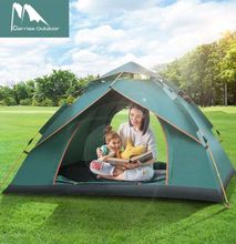3-4 People Large Automatic Tent