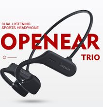 Trio OPENEAR Wireless Head Phones- Black