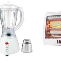 Combo Deal: Blender and Room Heater