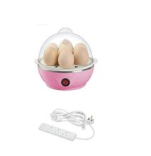 Egg Boiler/Steamer - Pink (+ Free Extension Cable)