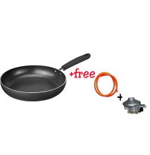 Frying Pan + Free Gas Regulator & Gas Pipe