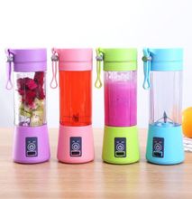 Portable and Rechargeable Blender- You will receive  random colors of Pink, Green, Purple and Blue