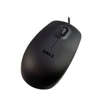 DELL Optical Mouse  Wired USB 3 Button- Black